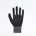 Latex Palm Coating Crinkle Working Safety Gloves 3