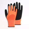 Two - Color Nitrile Safety Gloves 4