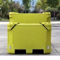 450L Rotomold Plastic Container for fish and food process Insulated Bins 3