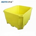 640L Plastic Container Insulated fish box insulated fish totes bins tubs catach 