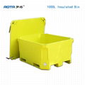 1000L Rotomold Plastic Container for storage and transport fish and food