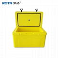 100L Rotomold Plastic Box for meat Medician and seafood insulated dry ice box