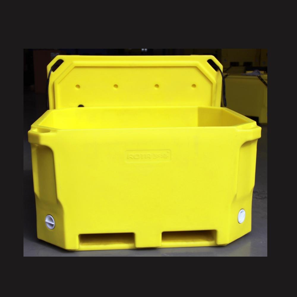 300L ROTA insulated boxes insulated fish bin rotomold insulated plastic containe 3