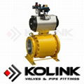 Pneumatic Actuated Ball Valve 2