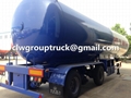 25T Tri-axle LPG Transport Semi-Trailer