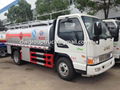 Top Sale JAC 120HP 5000L Fuel Tank Truck 5