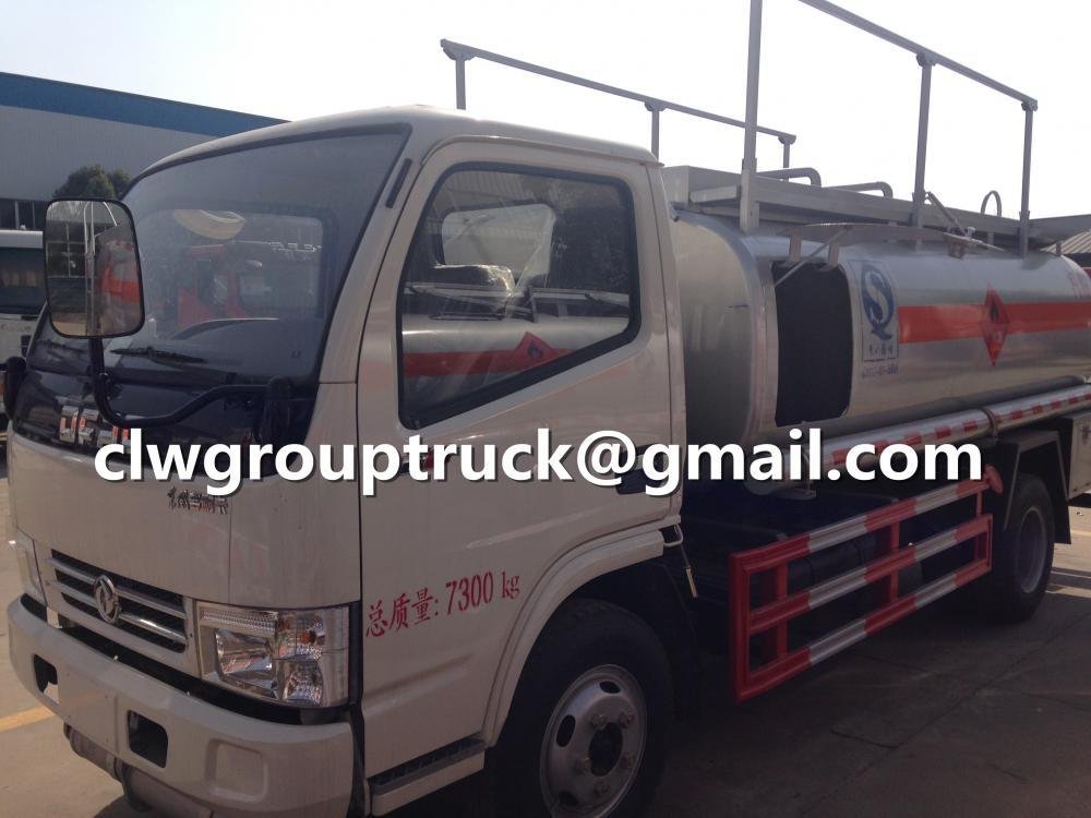 Dongfeng Duolika 5.3CBM Fuel Tanker Truck 4