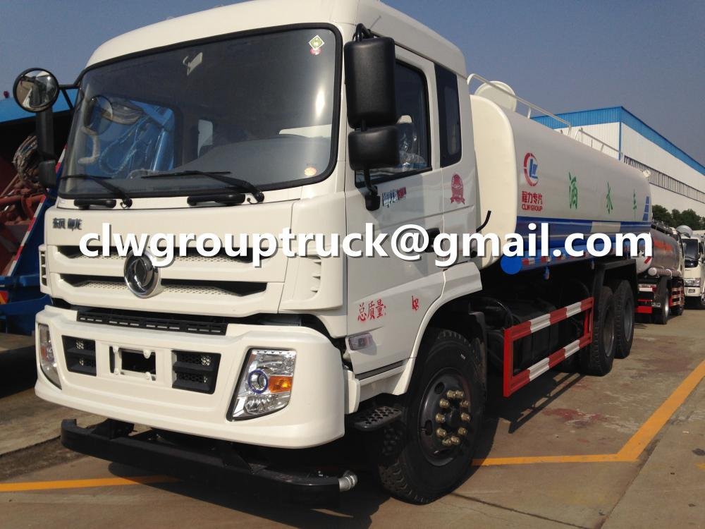 DONGFENG 6X4 LHD/RHD 18-25CBM Agricultural Water Sprinkler 5