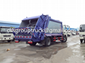 DFAC Duolika 6CBM Container Garbage Compactor Truck 2