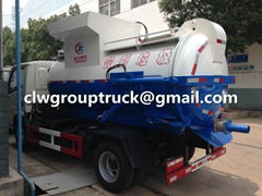 DFAC 8CBM Mobile Kitchen Waste Garbage Truck