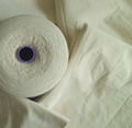 6 oz ECO-friendly  organic cotton greige fabric for bags  1