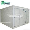 watermelon cold stroage cold room for milk pu steel panel