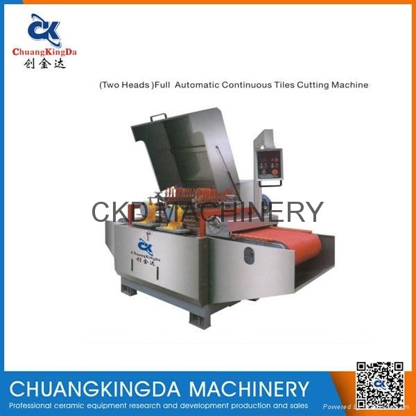 CKD-2-800 Double Shaft Automatic Tile Continuous Cutting Machine （Mosaic Cutting