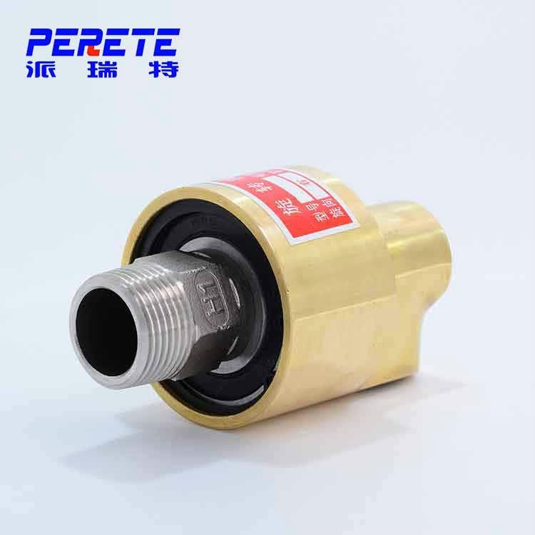 Bsp male High Pressure Hydraulic copper rotary joint   4