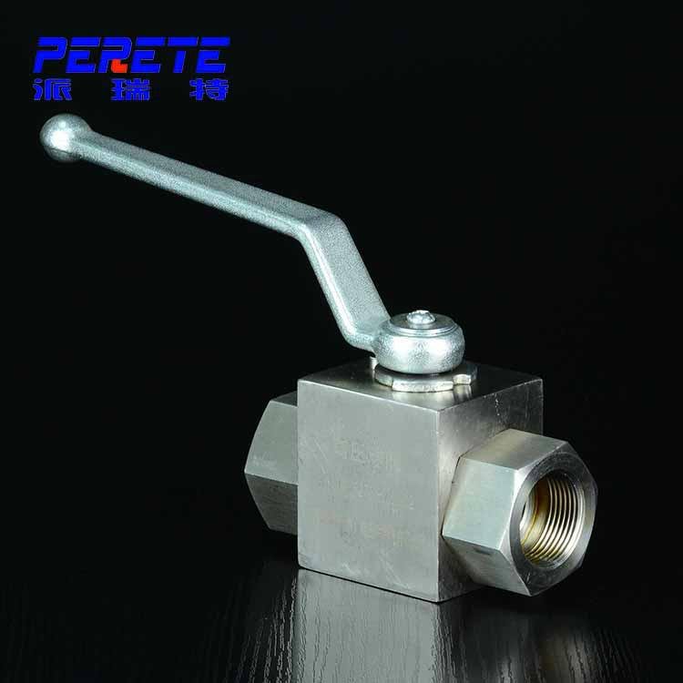 Stainless Steel High Pressure Female thread Ball Valve With handle 3