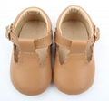 T-Bar Genuine Leather Baby Dress Shoes