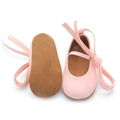 Genuine Leather Cute Pink Dress Shoes Baby 2