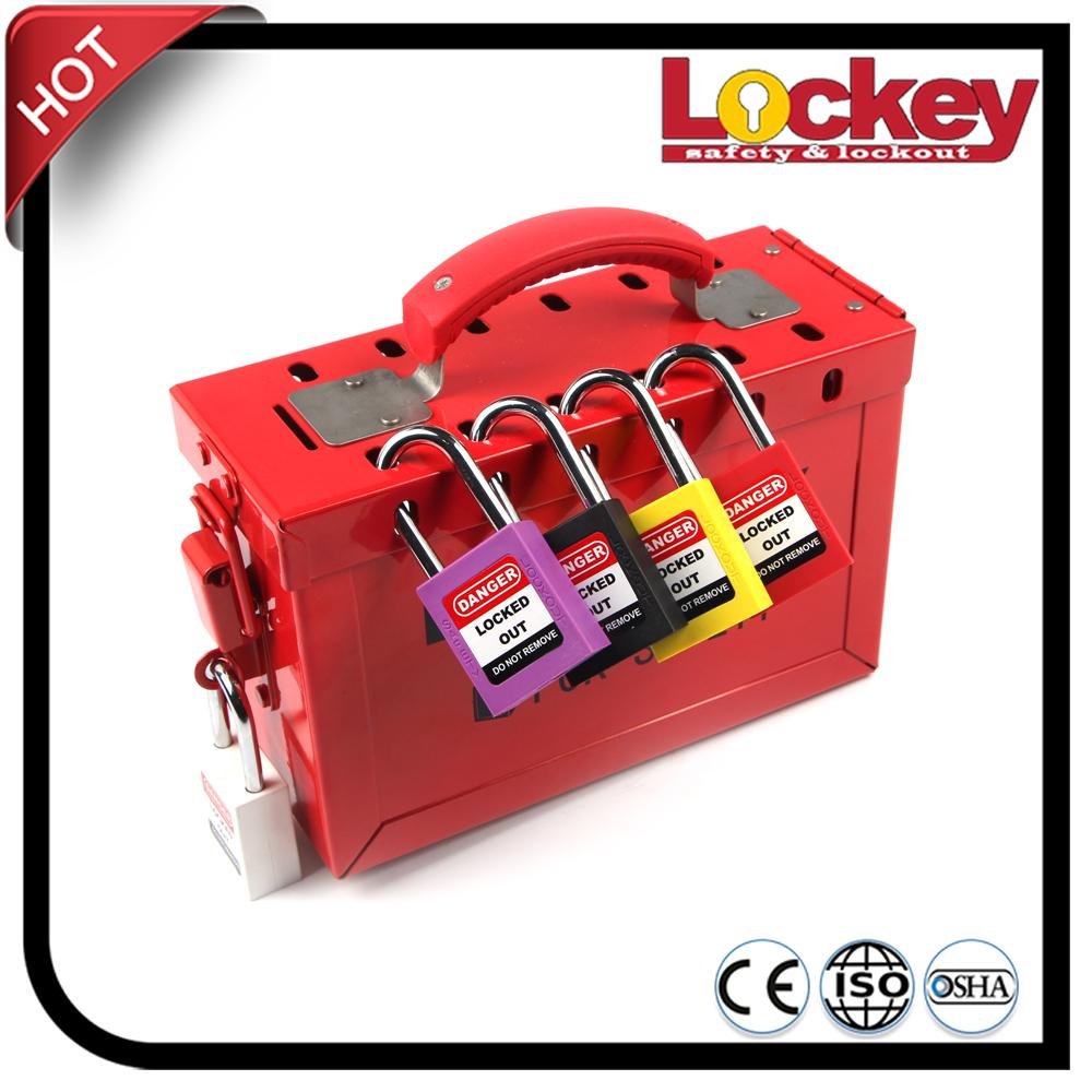 13 Locks Steel Safety Lockout Kit 5