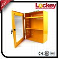 Yellow Steel Combination Safety Group Lockout Tagout Box