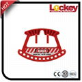 Combination Lockout Padlock Kit and Lockout Rack 2