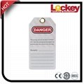 OEM Customized Safety Tags Plastic tag 5