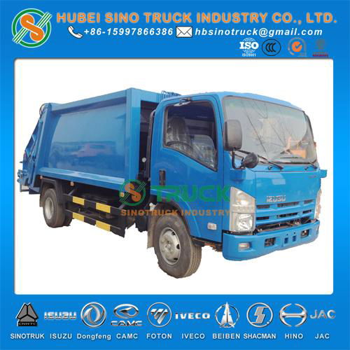 ISUZU 7cbm Waste Collector Truck