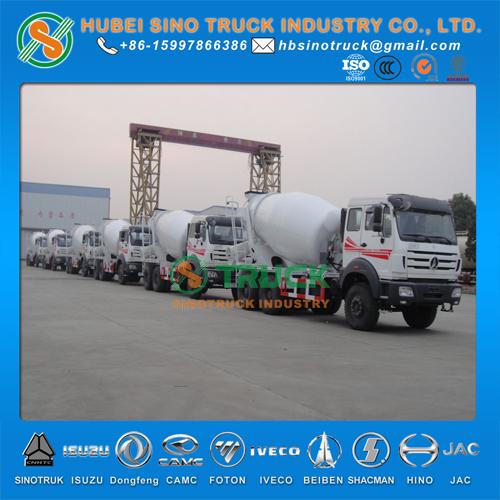 Beiben 6*4 12cbm Concrete Mixer Truck 5