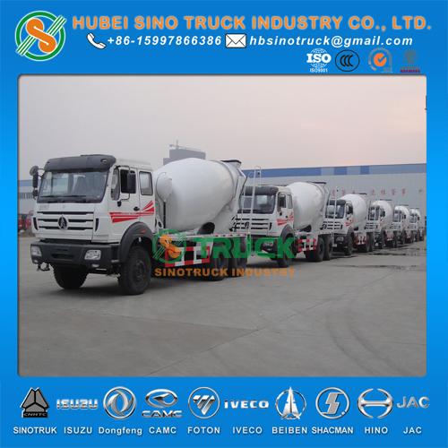 Beiben 6*4 12cbm Concrete Mixer Truck 4