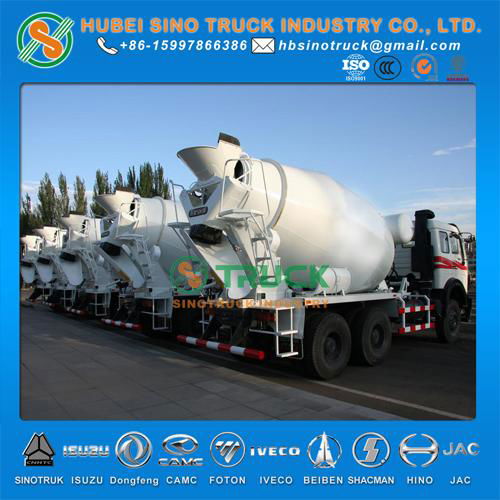 Beiben 6*4 12cbm Concrete Mixer Truck 2