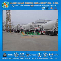 Beiben 6*4 12cbm Concrete Mixer Truck