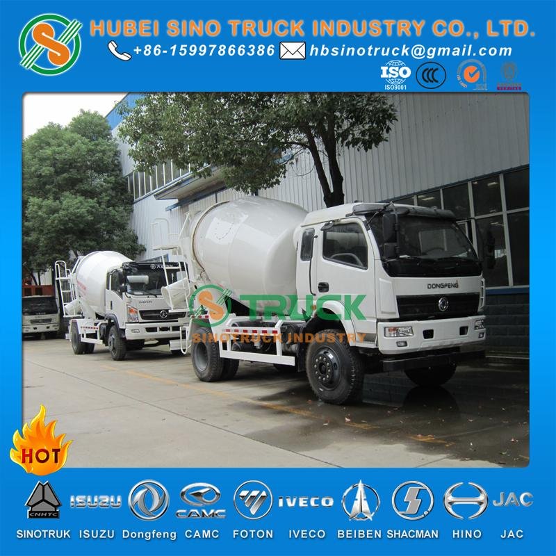 Dongfeng 3-4cbm Agitator Lorry 3