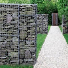 Welded Gabion Stone Fence Basket