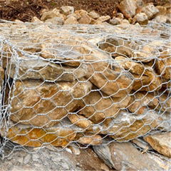 Woven Stone Reno Mattress Hex Gabion Mattress