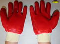 Chemical resistant waterproof PVC coated gloves 3
