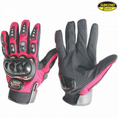 Pro biker motocycle winter riding gloves