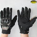 Pro biker motocycle winter riding gloves 5