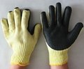 7g/ 10g polycotton laminated rubber work gloves 4