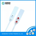 seal tamper evident security plastic seal with bar code number YTPS602 2
