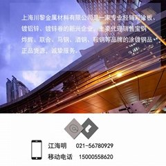 上海川黎金属材料有限公司
