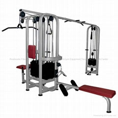 Realleader Hammer Strength Gym Machine Fitness Multi-Jungle 5-Stack (FM-1006)