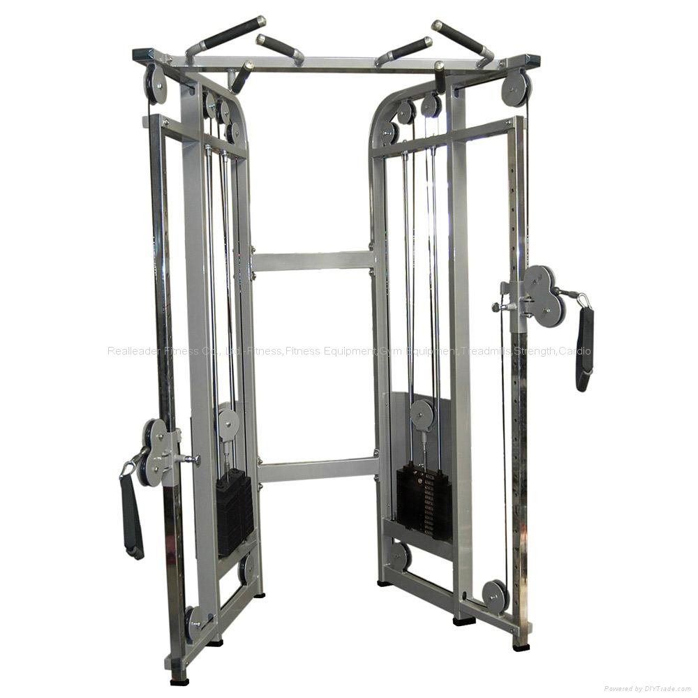 Realleader Hammer Strength Gym Machine Fitness Dual Adjustable Pulley (FM-2001)