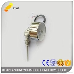 Electrical contact bimetal thermometer