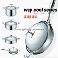  18/10 Stainless Steel Cookware Sets 8pcs 3