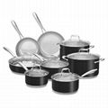 Tri-Fly Stainless Steel Cookware Set 14pcs  2