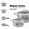 Stainless Steel Decal China Cookware Set 8pcs  1