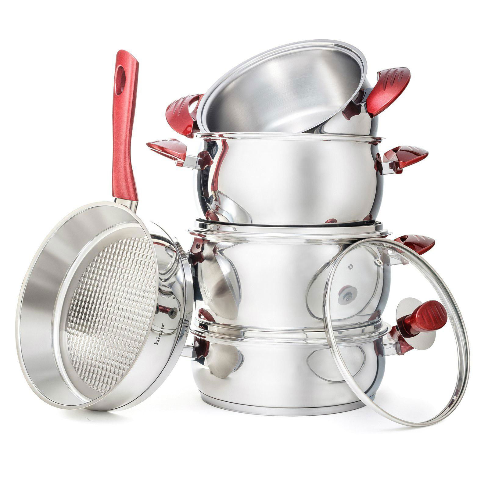 Stainless Steel Cookware Set 9 Piece 2