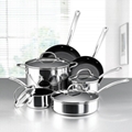 Stainless Steel Cookware Set 10pc 2