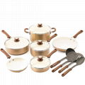 OEM Nonstick Ceramic Aluminun Cookware Sets 14-Piece 2