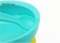 Sucker bowl Baby Feeding Food Tableware Eco-Friendly Toddle Kids Dishes
