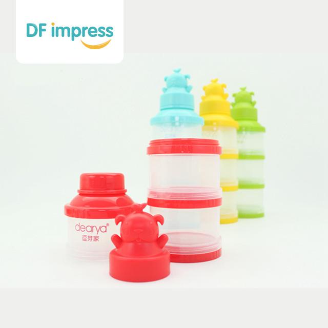 3PCS Baby Formula Milk Storage Infant Portable Milk Powder Formula Dispenser 2